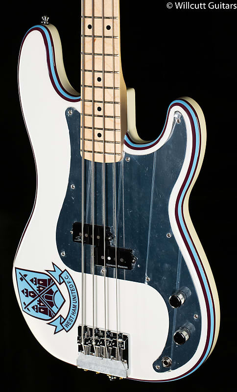 

Fender Steve Harris Precision Bass Кленовый гриф Olympic White (195)