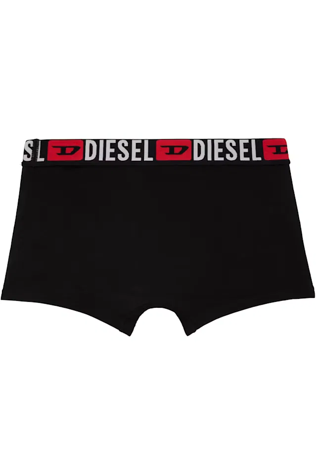 Комплект из трех черных боксерских трусов umbx-damienthreepack Diesel — фото 3