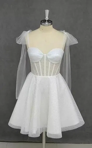 Женское мини-платье с блестками из фатина Sweetheart Cocktail Party Gowns, Royal Blue — фото 3