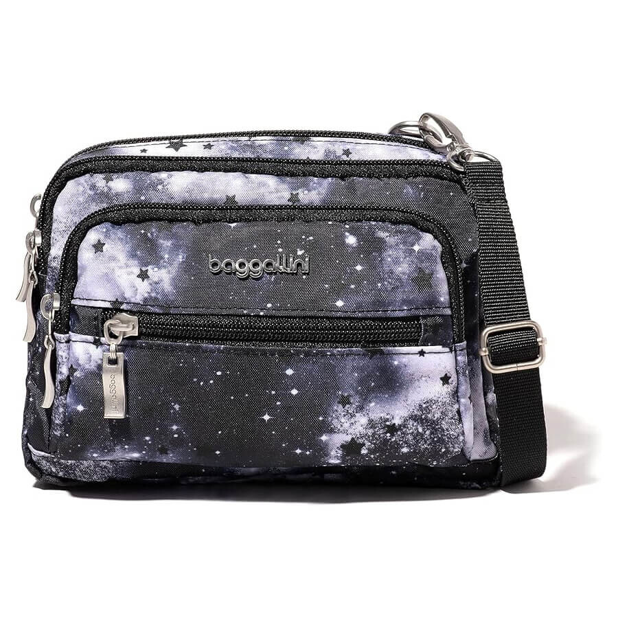 

Сумка Baggallini Triple Zip, черный