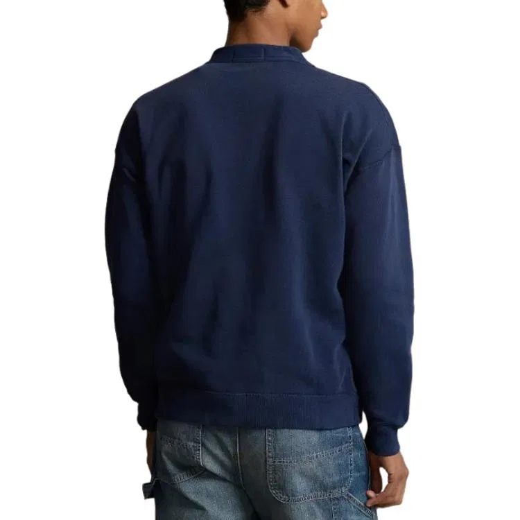Мужской свитер Polo Ralph Lauren Vintage Edition, Marine Blue — фото 4