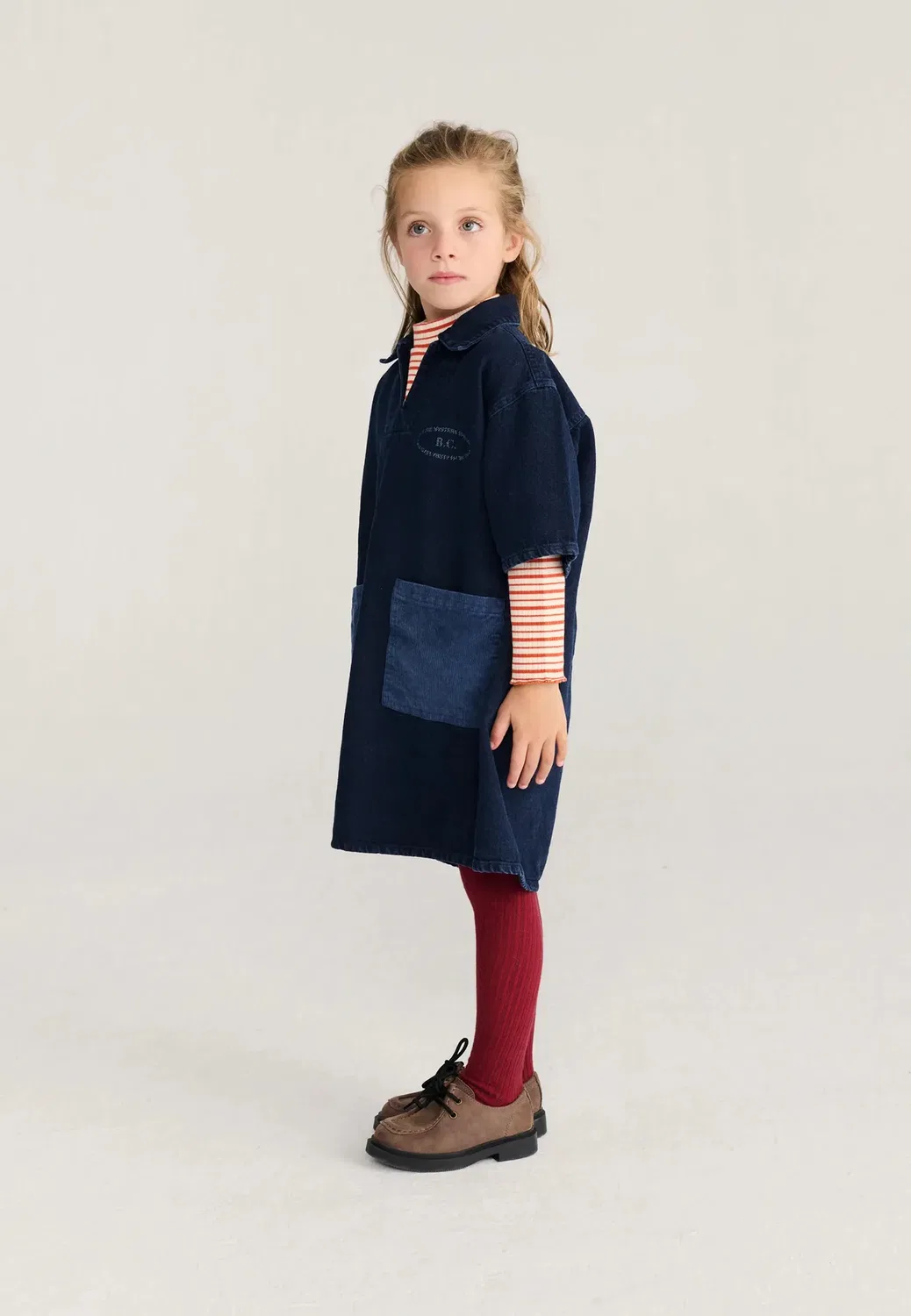 Загадочное BC - джинсовое платье Bobo Choses, Indigo Denim — фото 2