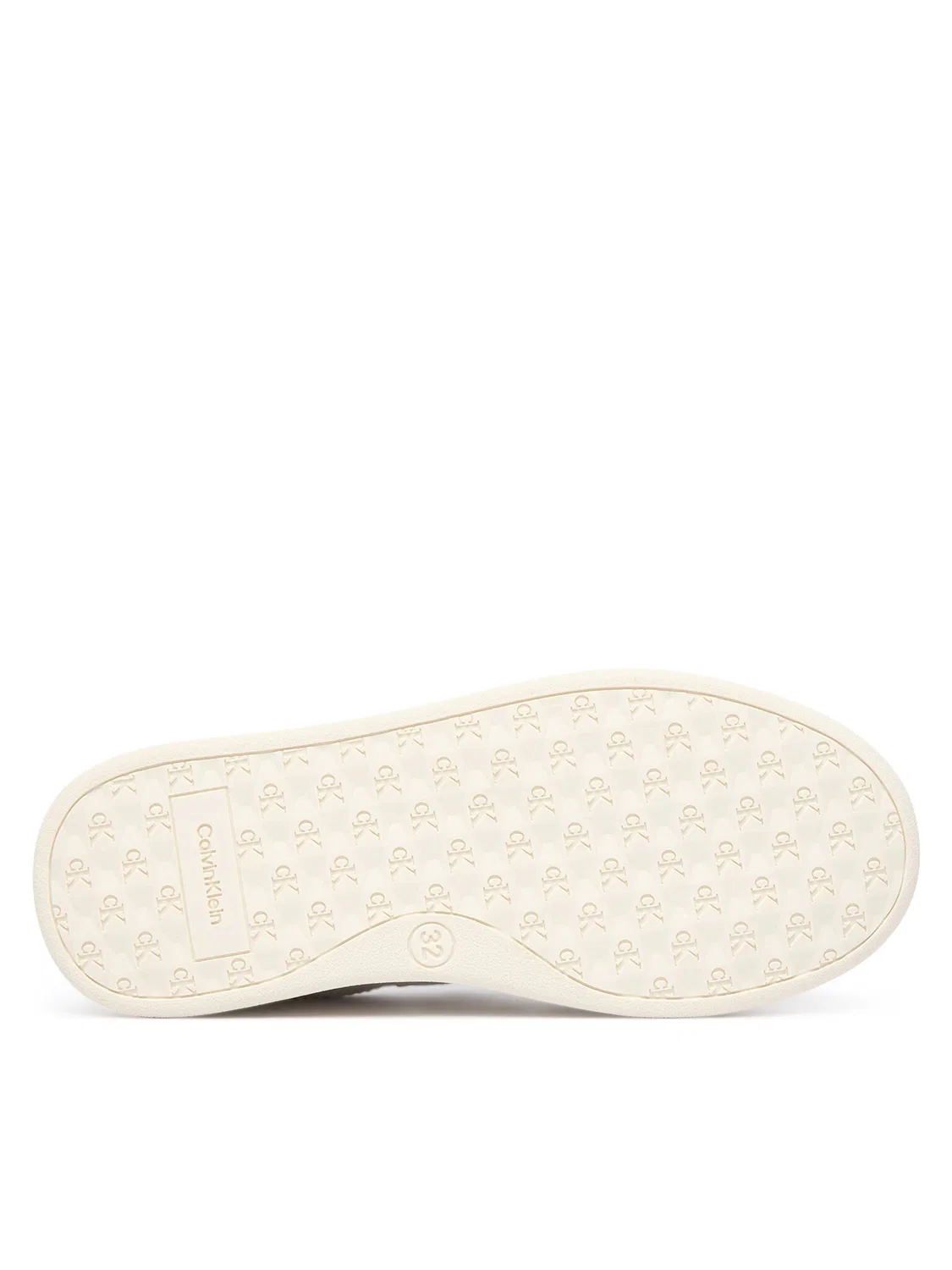 Кроссовки для девочки Low Cut Velcro Sneaker Calvin Klein, белый — фото 4
