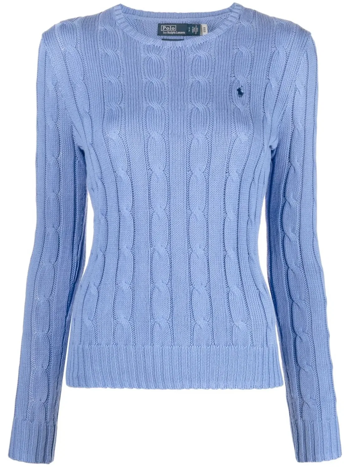 Polo Ralph Lauren Джемпер с косами, синий