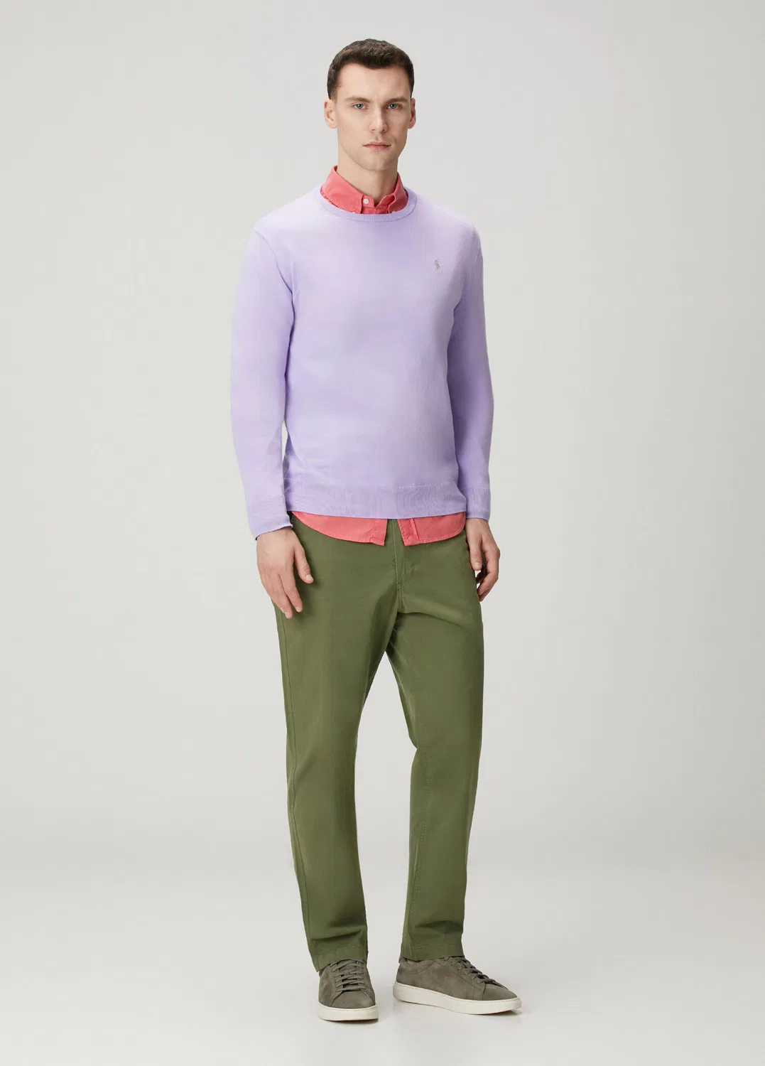 Трико Polo Ralph Lauren, фиолетовый — фото 2
