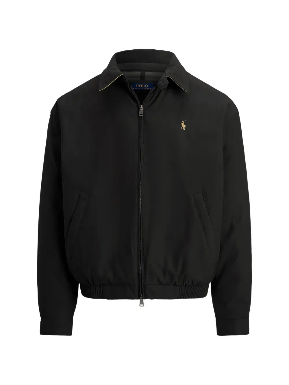 Куртка-рубашка с вышитым логотипом Polo Ralph Lauren, черный