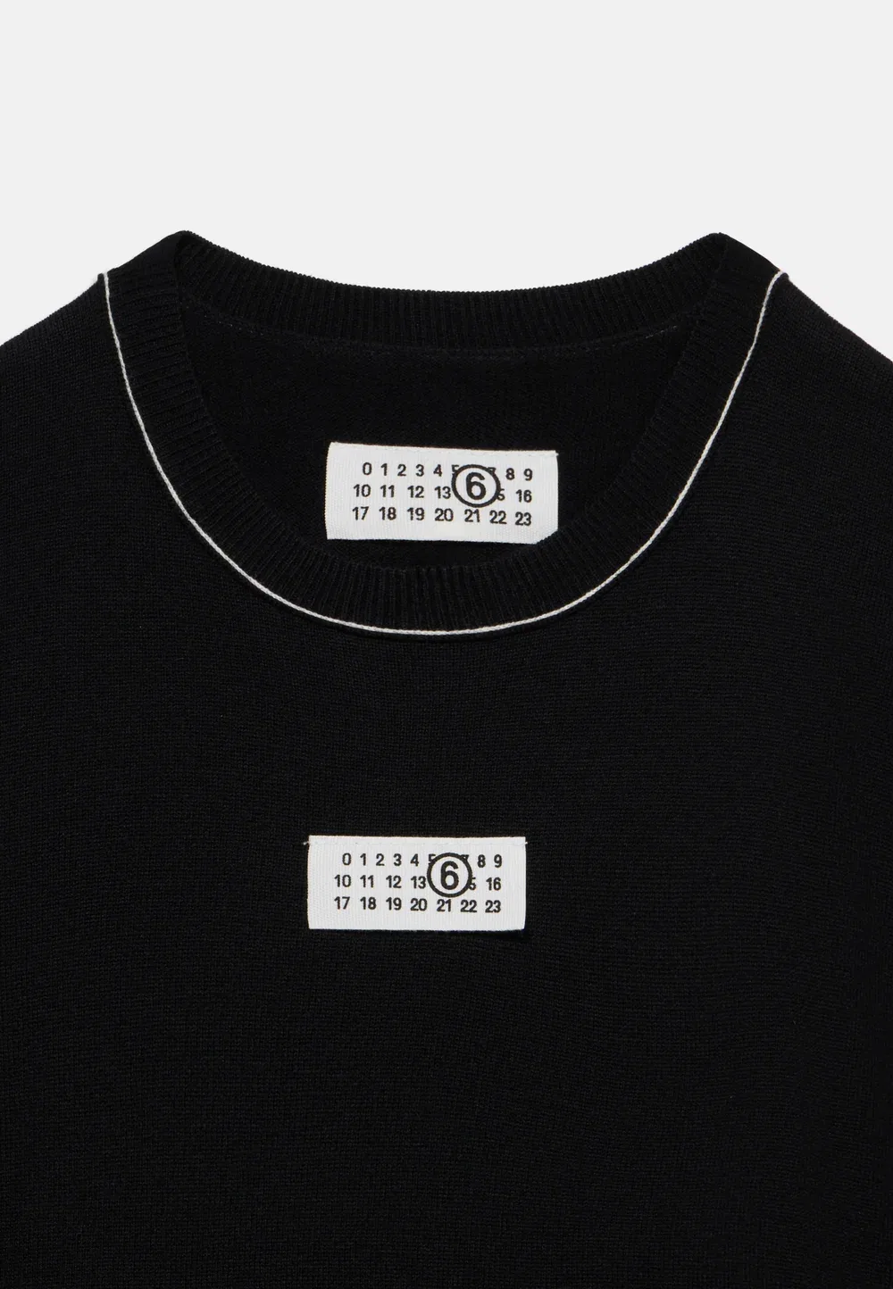 Джемпер унисекс Mm6 Maison Margiela, Black — фото 3