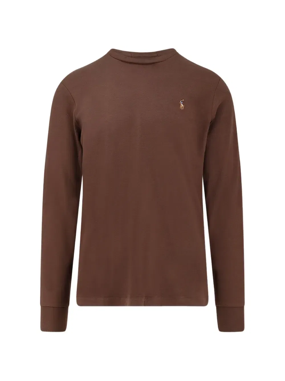Футболка Polo с вышивкой в виде пони Polo Ralph Lauren, коричневый