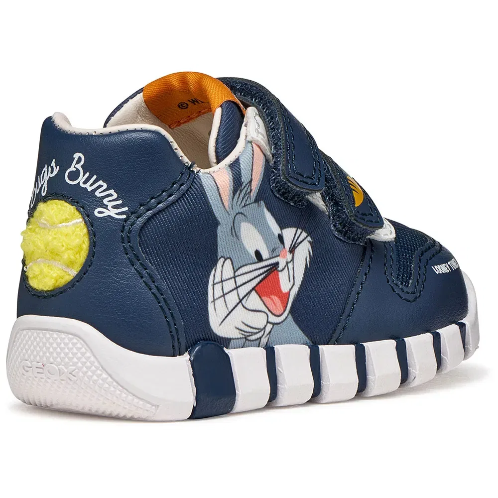 Кроссовки slip-on Geox Iupidoo, синий — фото 4