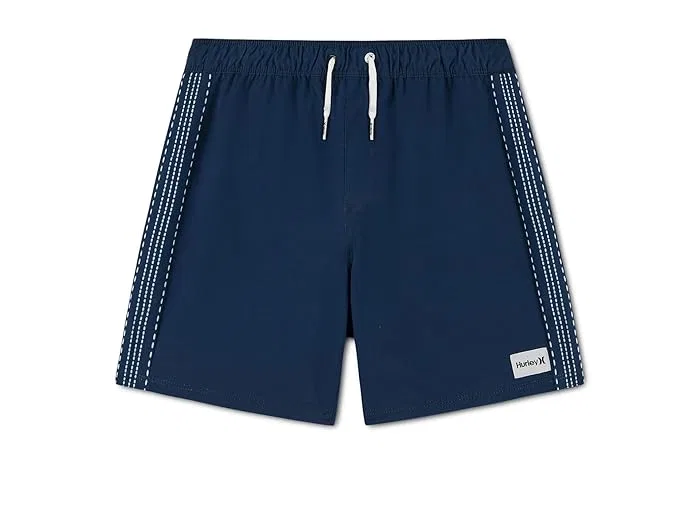 Плавки на резинке Panel Seersucker Pull-On Swim Trunks Hurley Kids, Midnight Blue