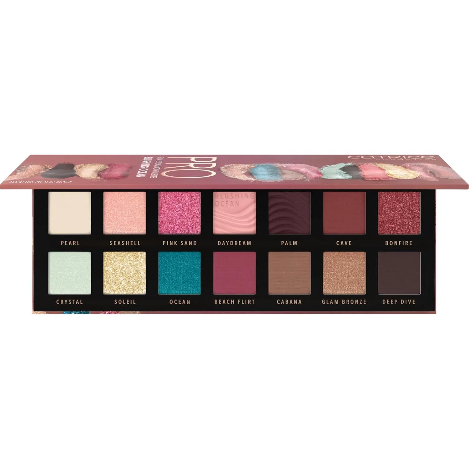 Палетка теней для век «Pro Slim Blushing Ocean» от Catrice Catrice, Pink Or Red