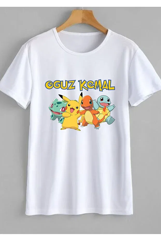 Детская футболка с принтом Pokemon Ryo Fashion, White