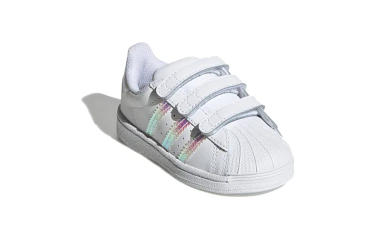 Детские кроссовки с низким верхом Superstar White Adidas Originals, Белый — фото 4