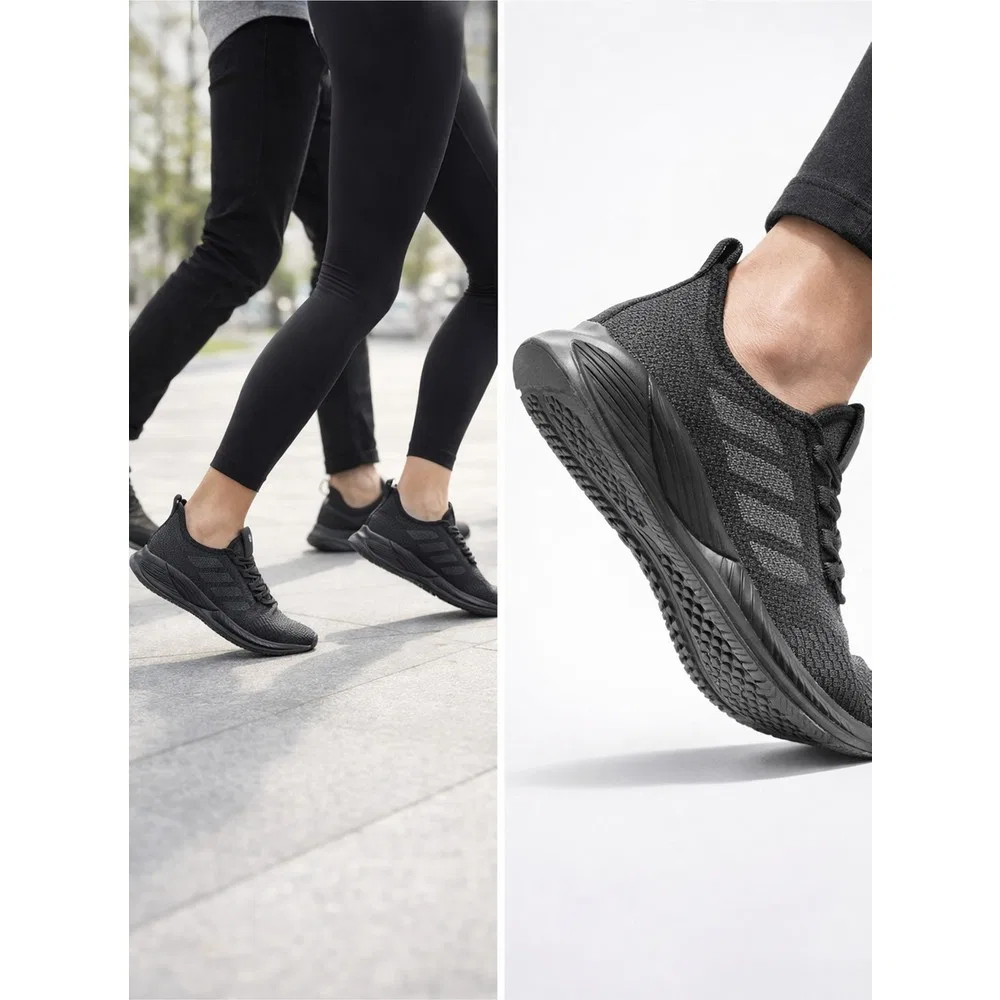 Детские спортивные кроссовки с шнуровкой Sportswear, Black Liarca — фото 2