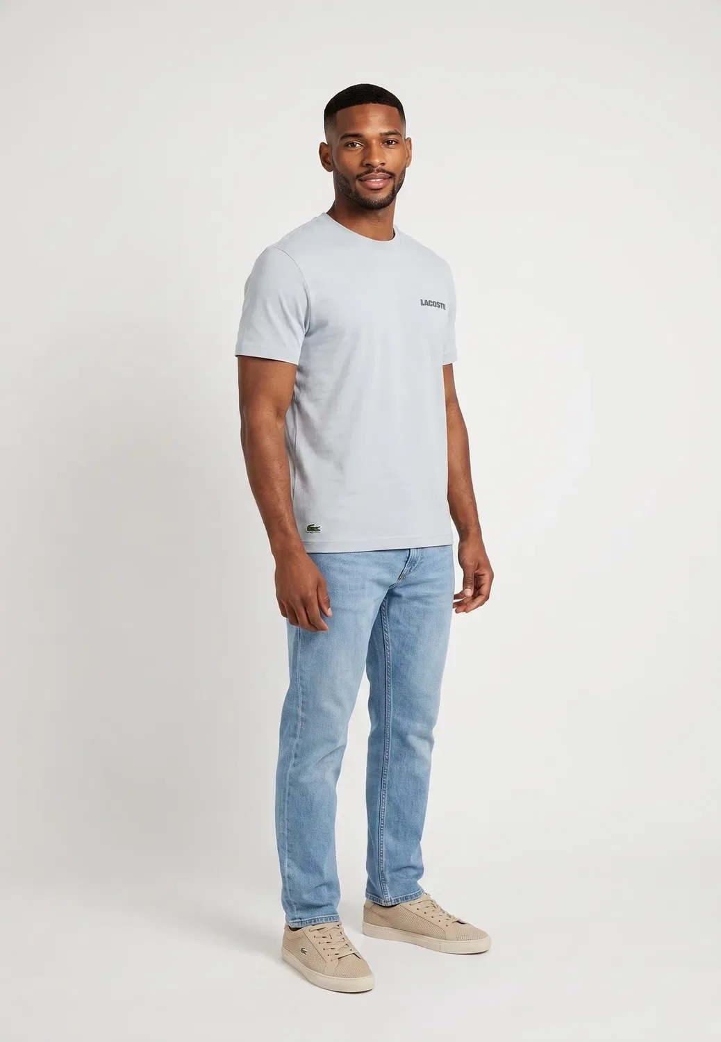 Th9334 . - футболка с принтом Lacoste, Gris — фото 2