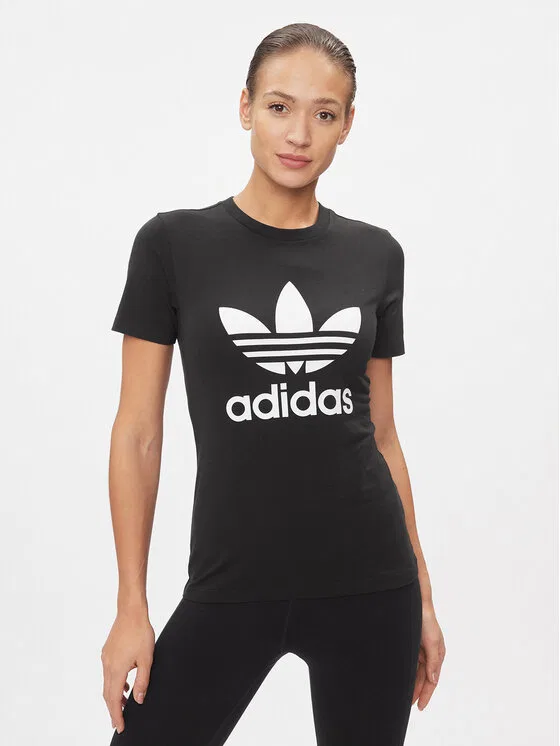 Футболка standard fit adicolor Classics Trefoil Adidas, черный