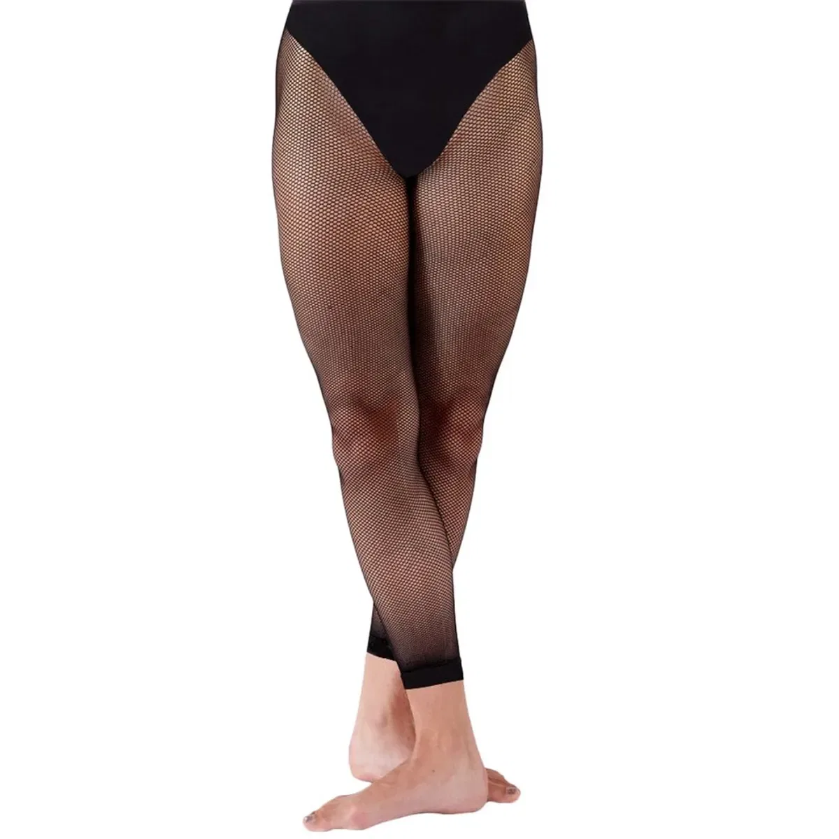 Женские танцевальные колготки без следов Fishnet Silky Dance, Black