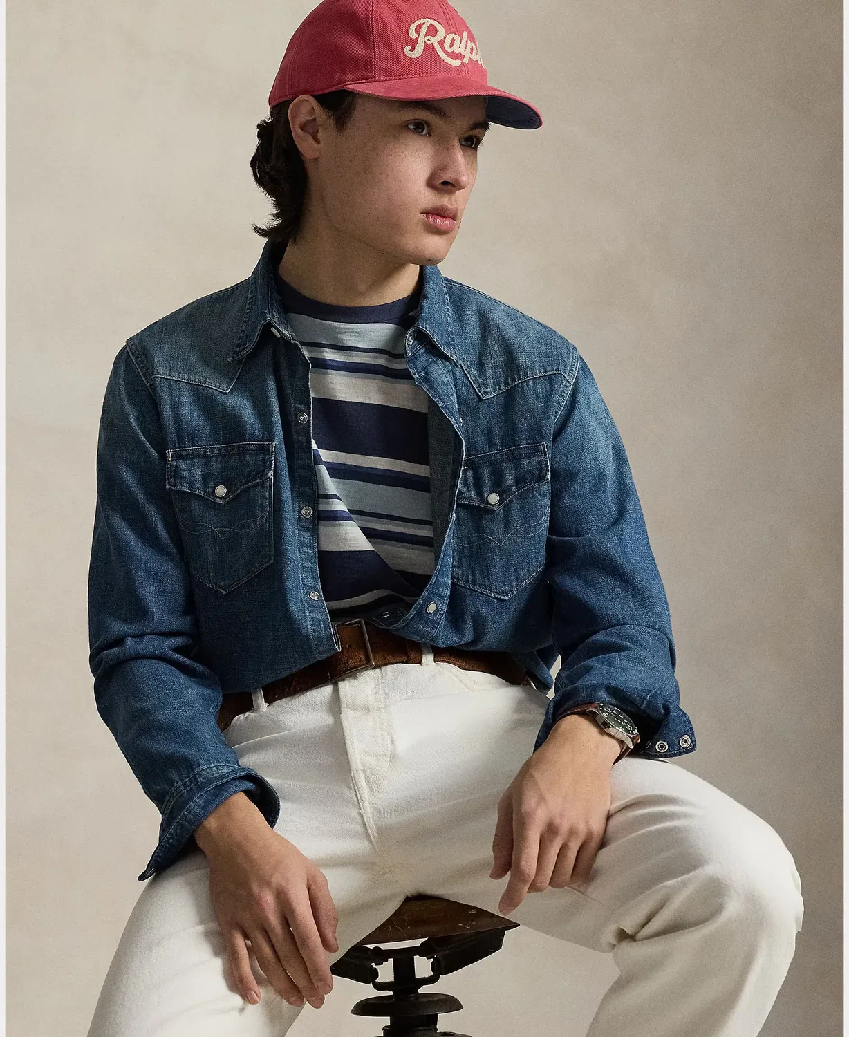 Мужская футболка с принтом Polo Ralph Lauren, Multicolor — фото 4