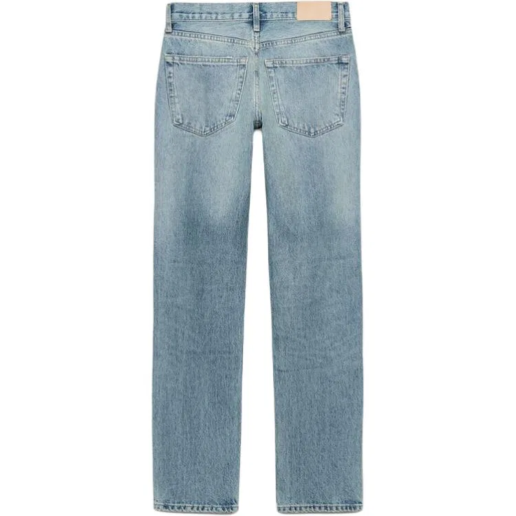 Женские джинсы зауженные Light Blue ZARA, Light Blue — фото 3