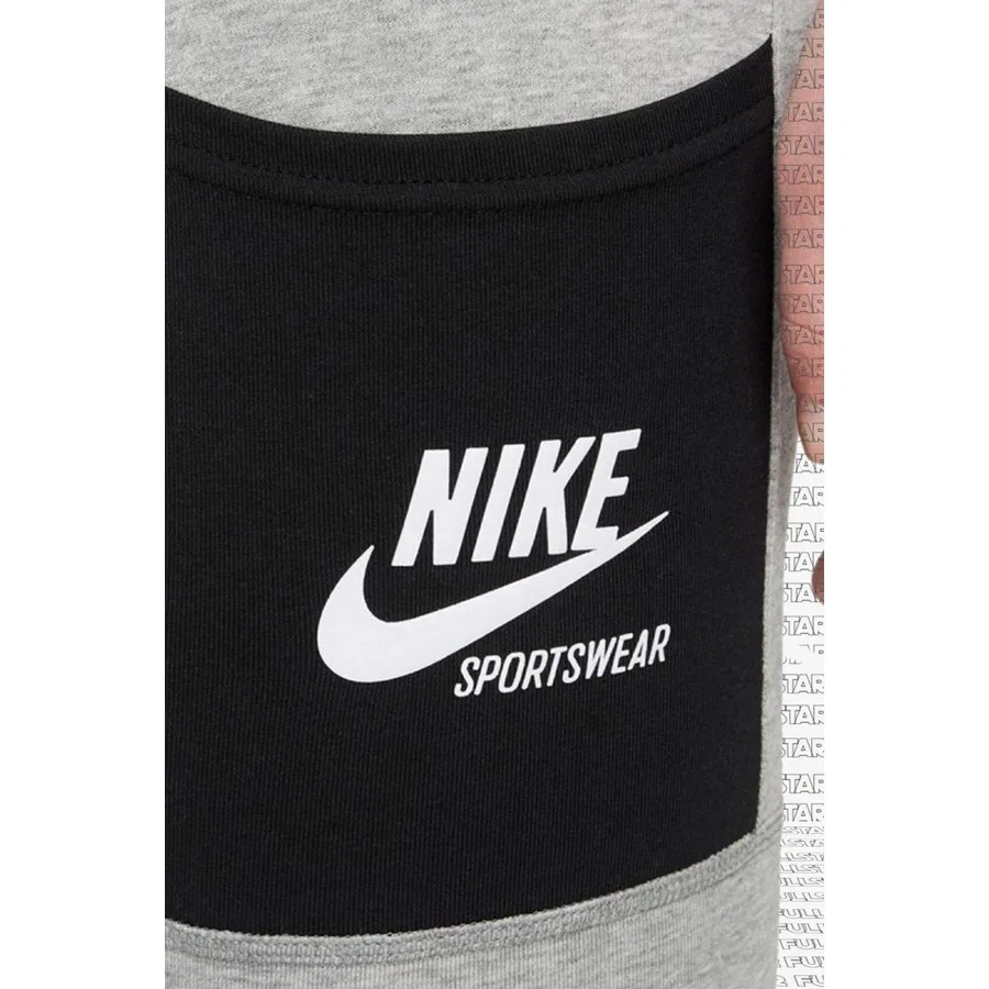 Леггинсы с высокой посадкой с карманами Sportswear Club Nike, Серый — фото 4