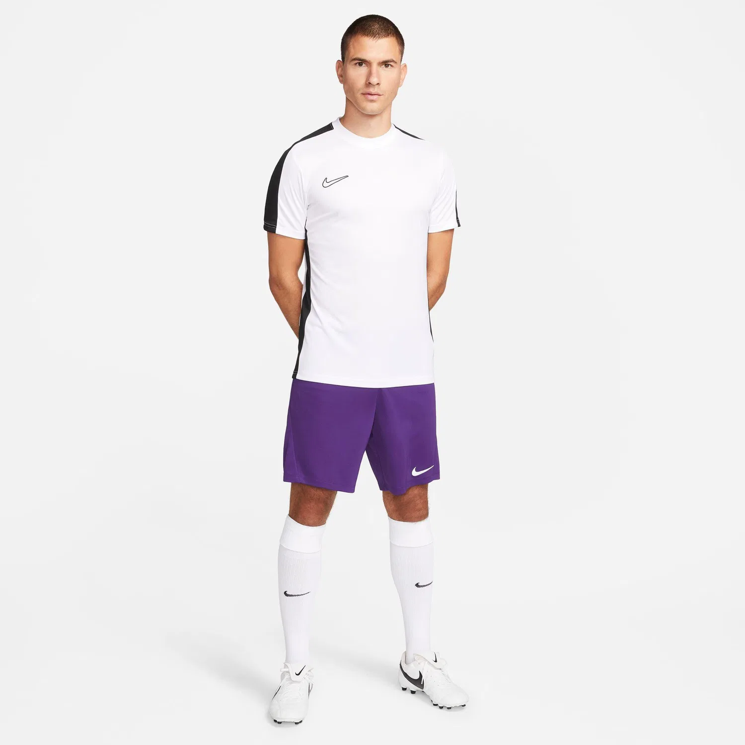 Мужские шорты с технологией Dri-FIT Park III Nike, Royal Purple White — фото 3