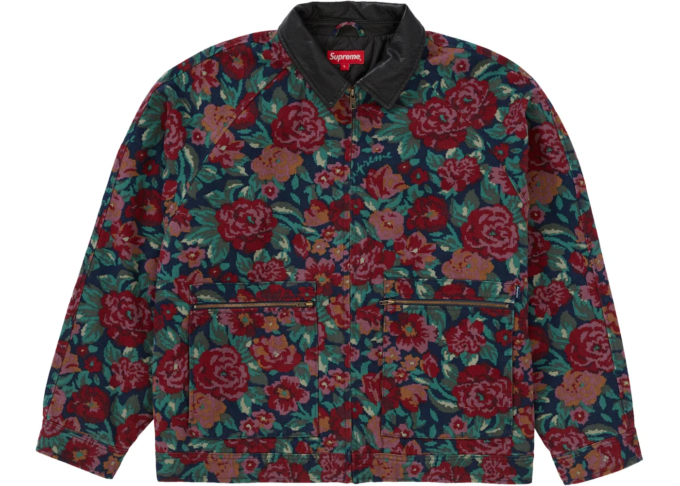 Мужская куртка с принтом Work Jacket Supreme, Digi Floral