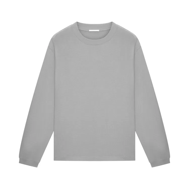 Детская футболка с длинным рукавом Nice Rice, Light Grey