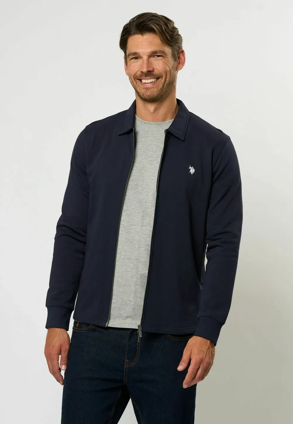 Умтобей - кардиган U.S. Polo Assn., Dark Sapphire