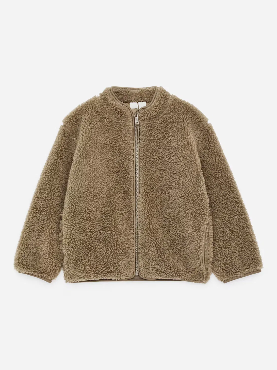 Куртка "Тедди" Arket, Dunkelbeige