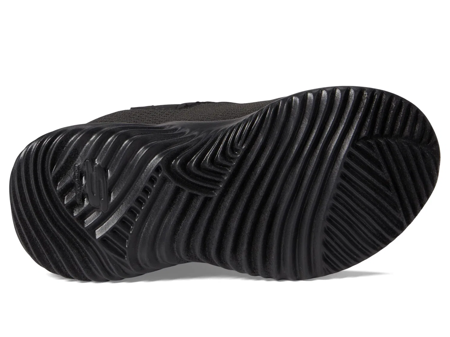 Детские кроссовки для мальчиков с водоотталкивающим верхом Bounder Dripper Drop Skechers, Black — фото 3