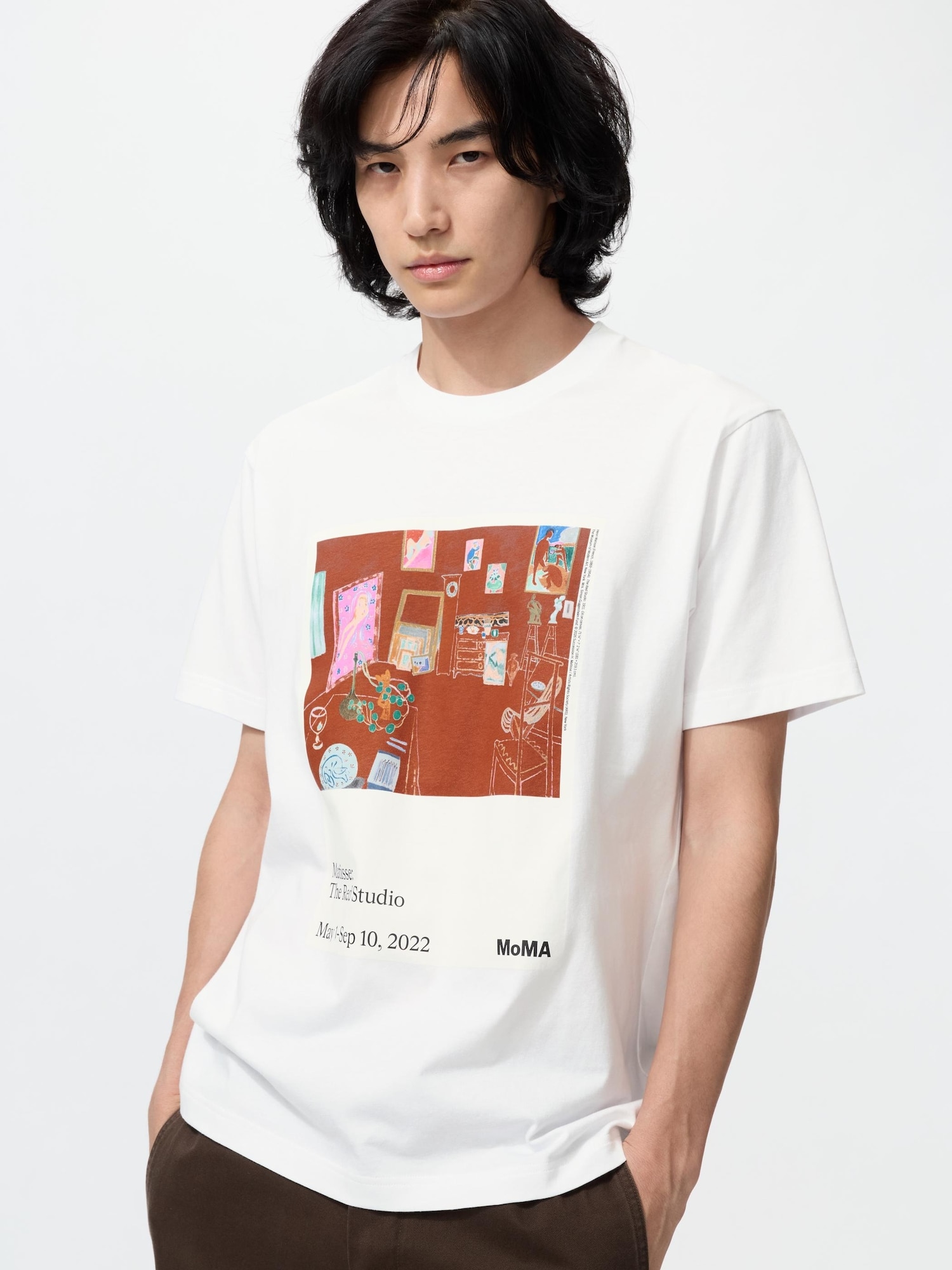 Футболка Uniqlo MoMA Poster Art Collection Ut, 00 белый — фото 2