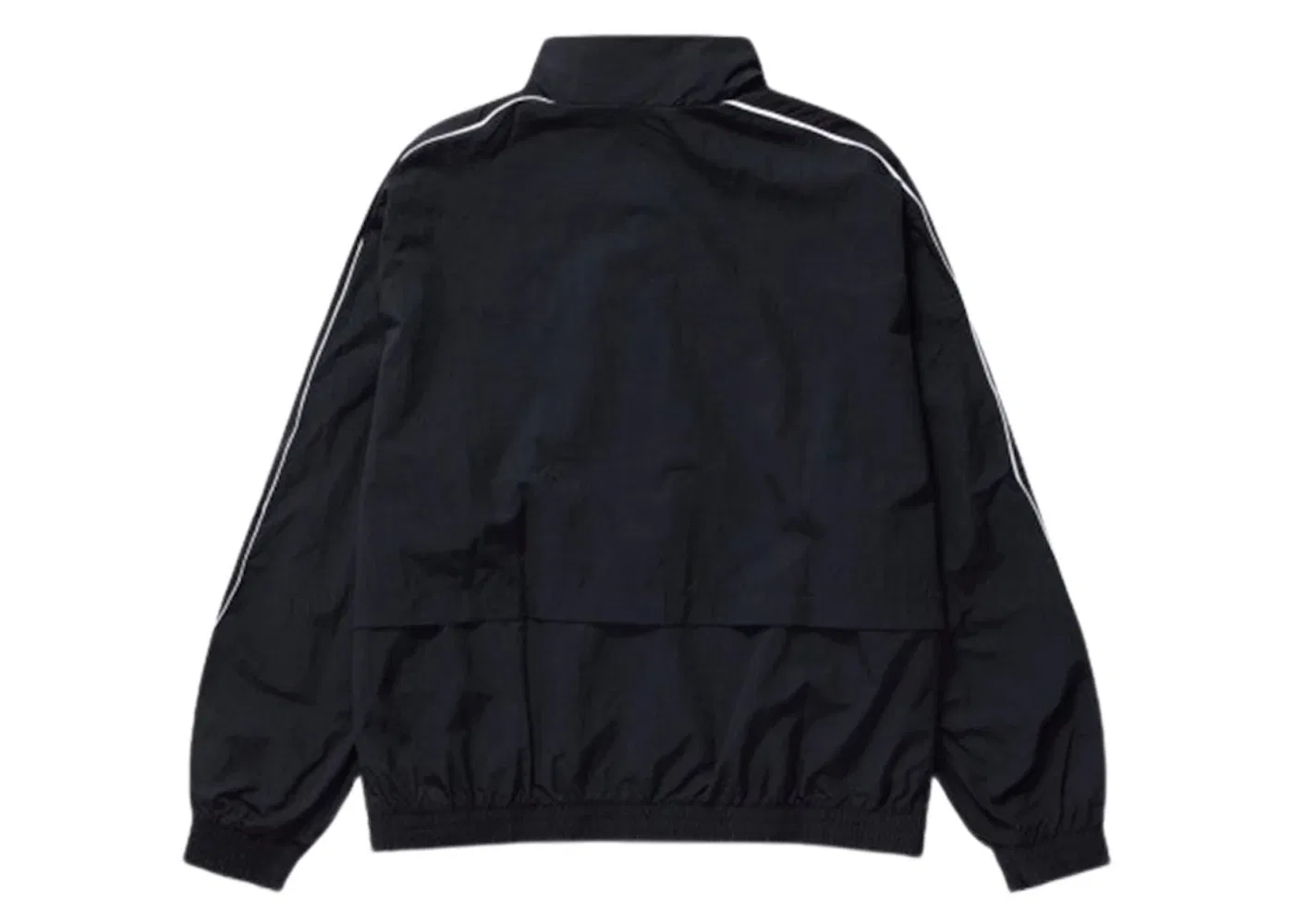 Мужская куртка Nike Sportswear Solo Swoosh Woven Track Jacket, Black — фото 2
