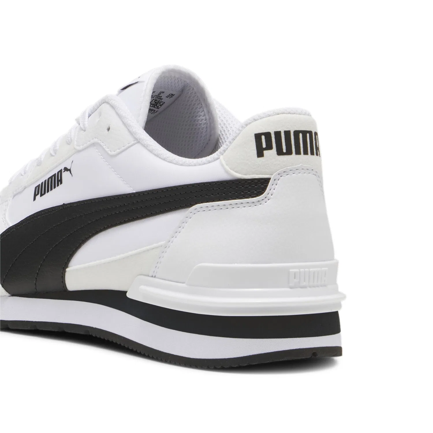 Детские кроссовки с легендарным дизайном PUMA St Runner Nl PUMA White PUMA Black Cast Iron V4 — фото 4