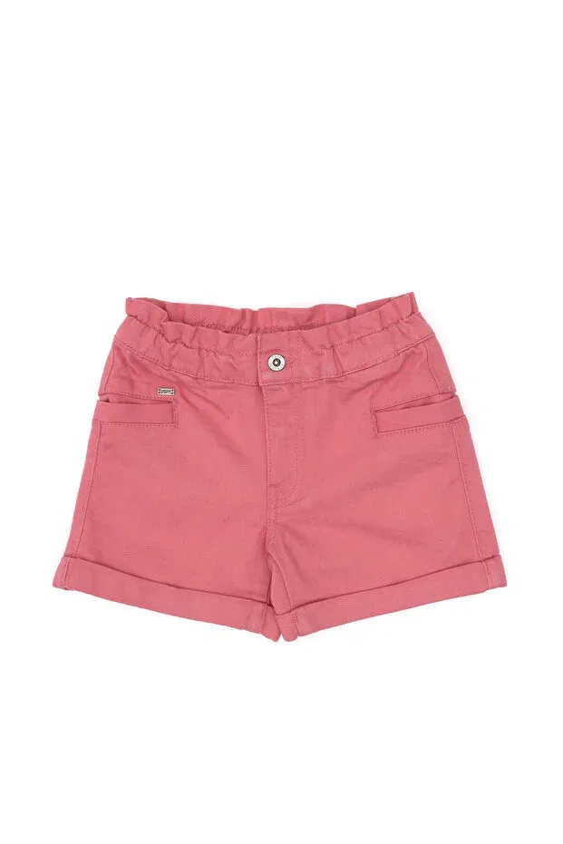Детские шорты для девочек хлопковые U.S. Polo Assn., Dark Pink — фото 2