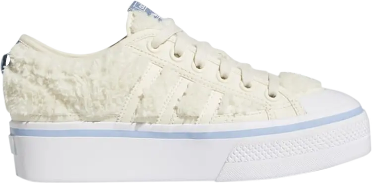 

Кроссовки Adidas Wmns Nizza Platform 'Wonder White', кремовый, Бежевый, Кроссовки Adidas Wmns Nizza Platform 'Wonder White', кремовый