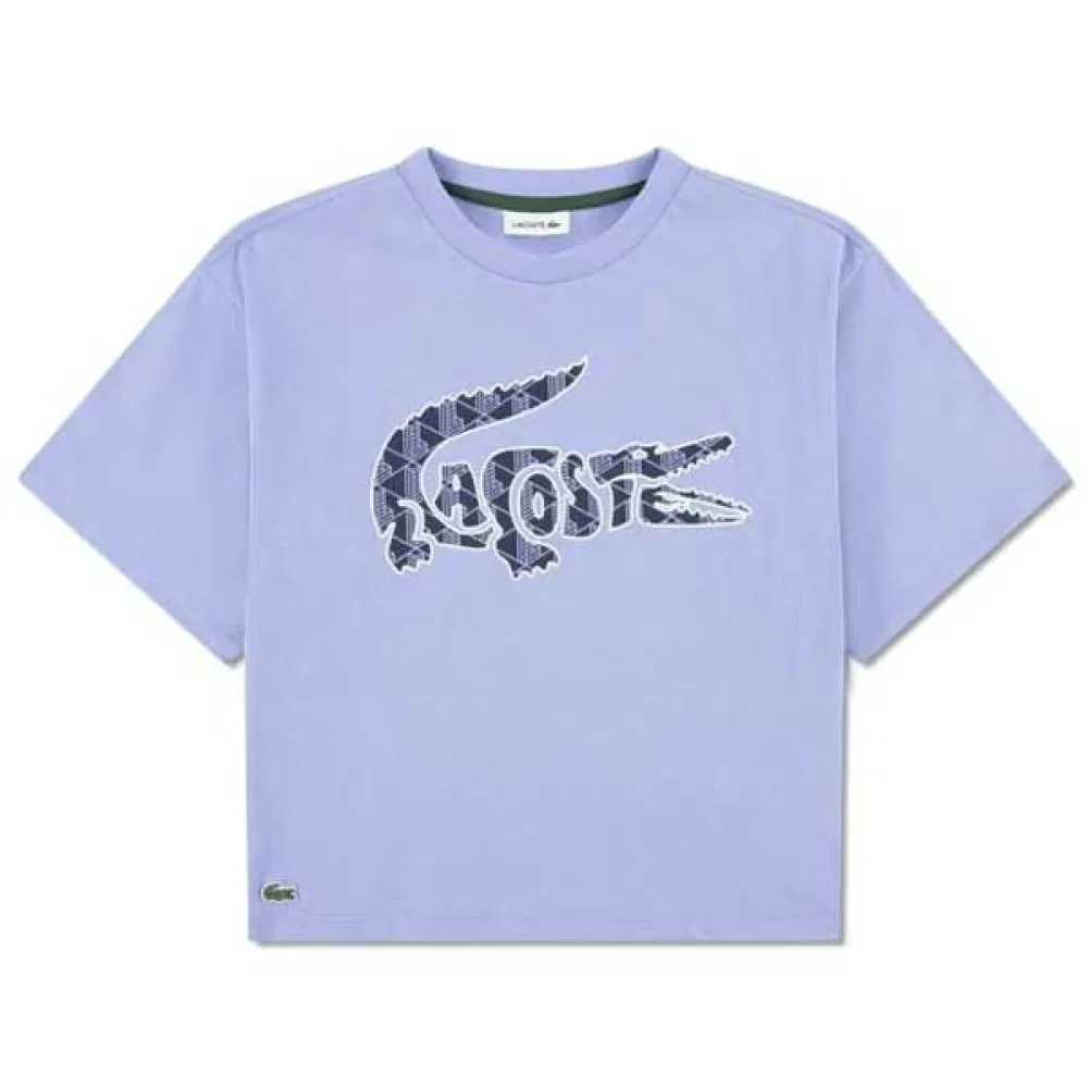 Футболка с коротким рукавом Monogram Lacoste Kids, синий
