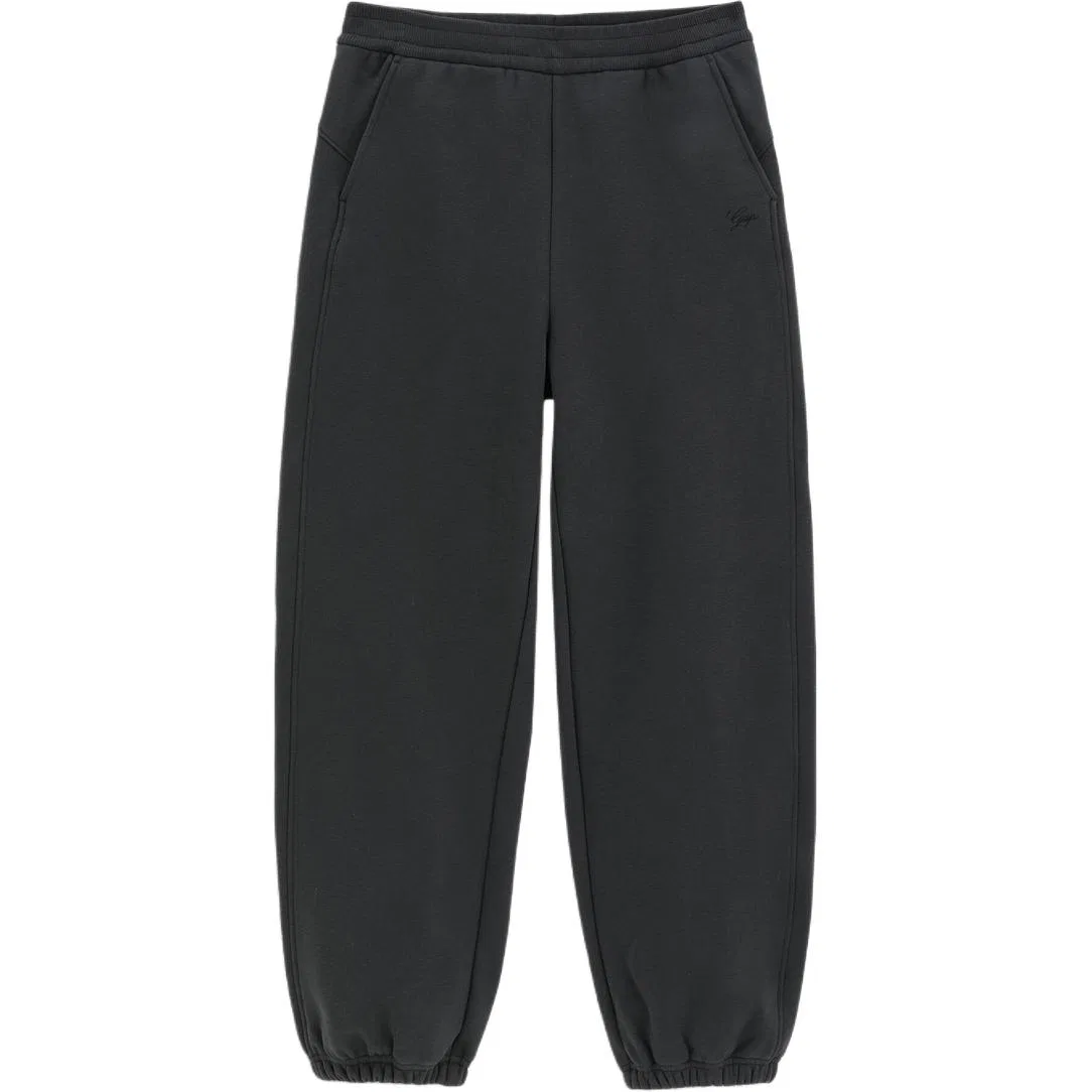Женские трикотажные спортивные брюки с манжетами GAP, Dark Red — фото 4