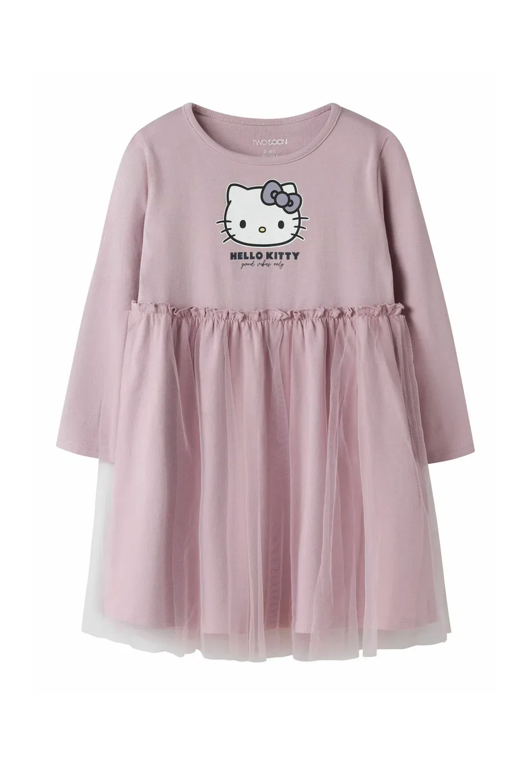 Платье Hello Kitty - трикотажное платье Two Soon, Dawn Pink