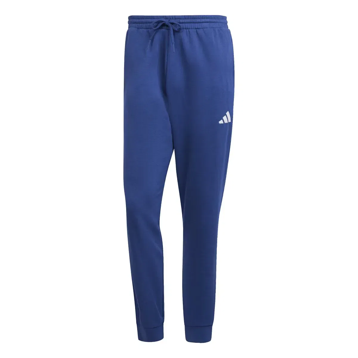 Мужские спортивные штаны из футера adidas, Синий — фото 3