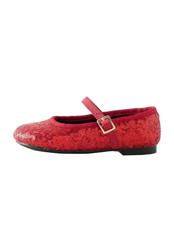 Ботинки с блестками Sequins Mary Jane Next, Red, красный