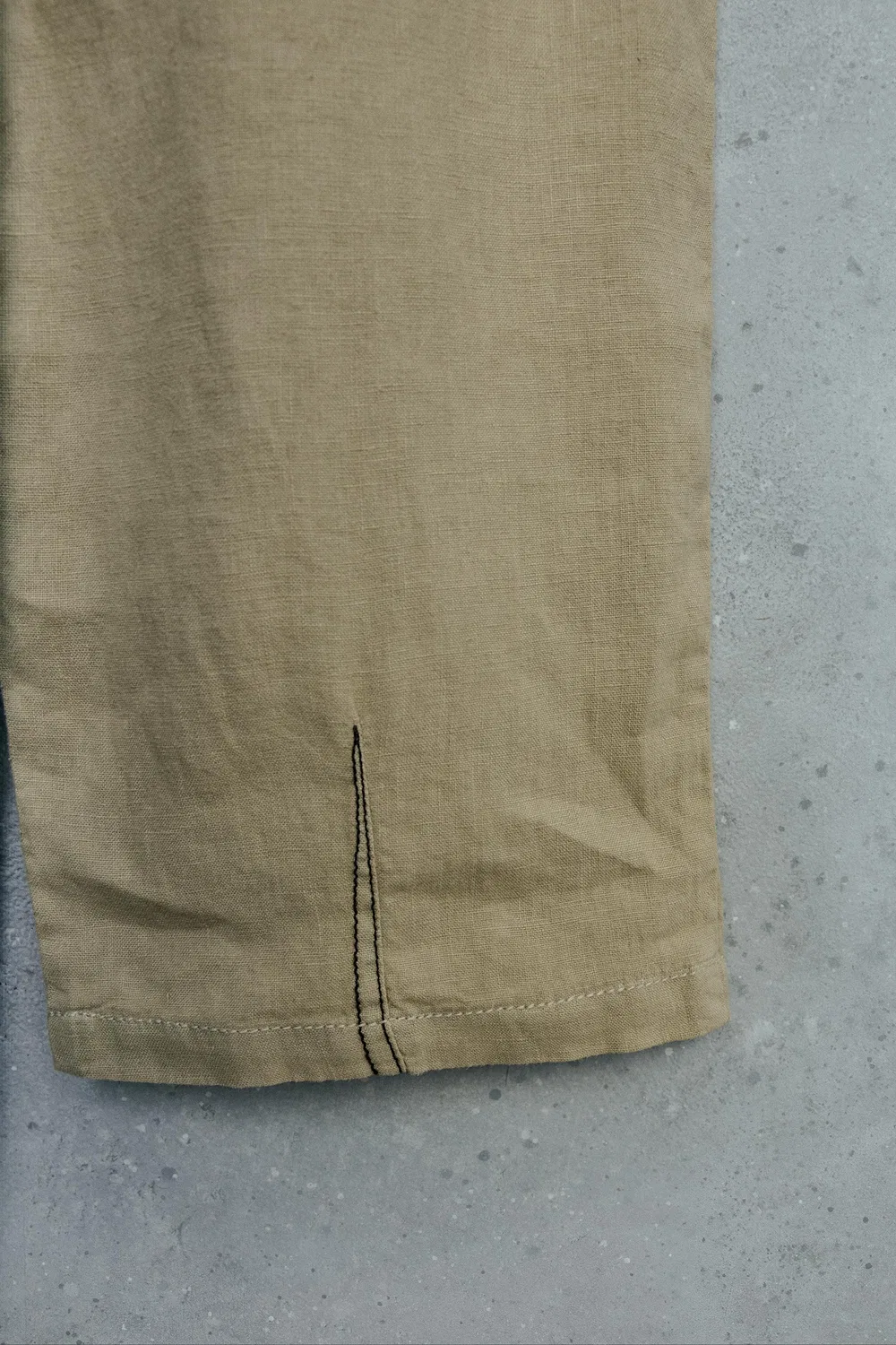 STORESZ - Брюки из 100% льна ZARA, Beige — фото 4