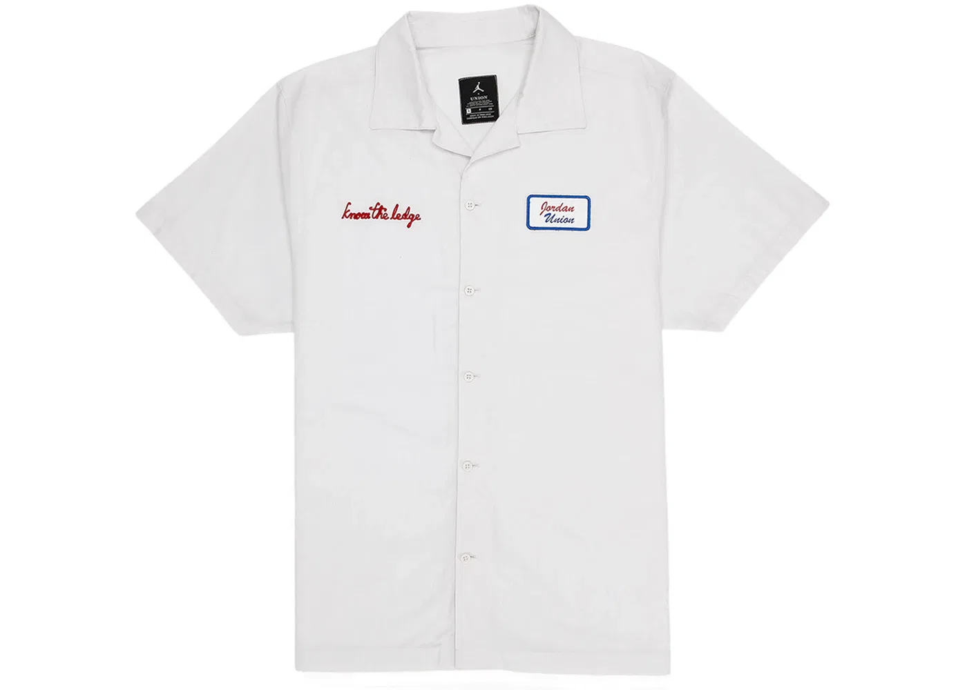Мужская рубашка с длинным рукавом Jordan x Union Mechanic Shirt Platinum