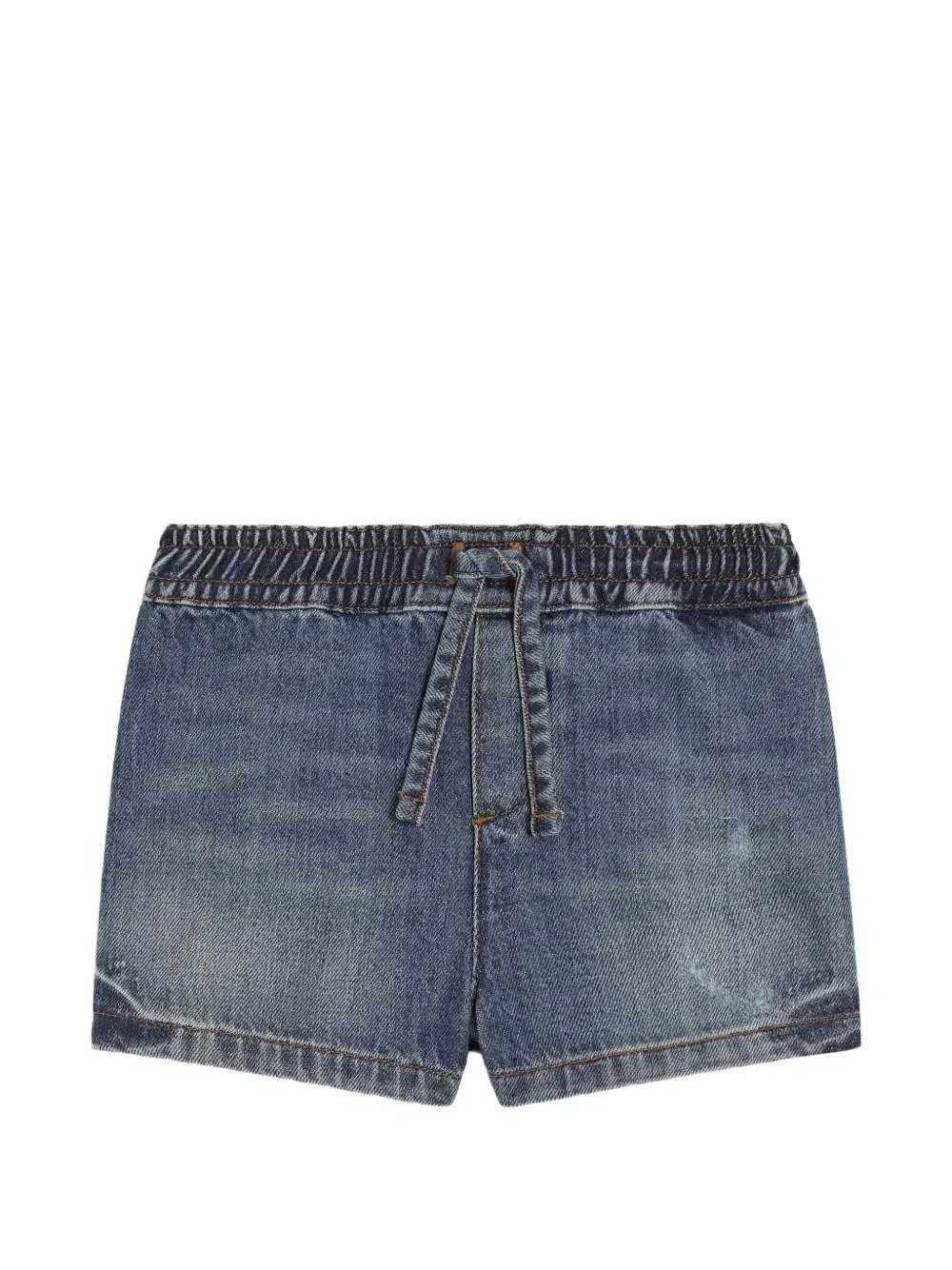 Шорты-бермуды с логотипом Dolce & Gabbana Kids, синий