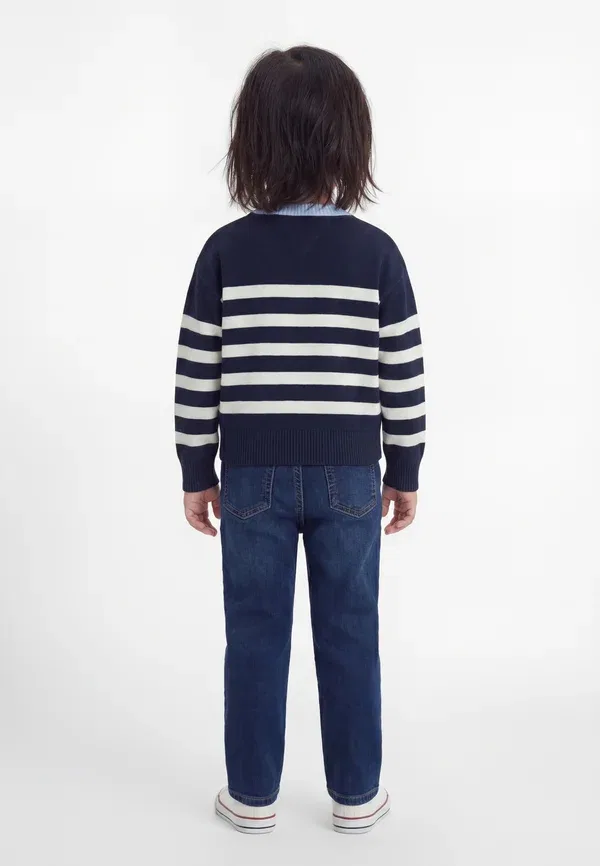 Кардиган полосатый Nautical stripes Tommy Hilfiger dark night темно-синий — фото 2