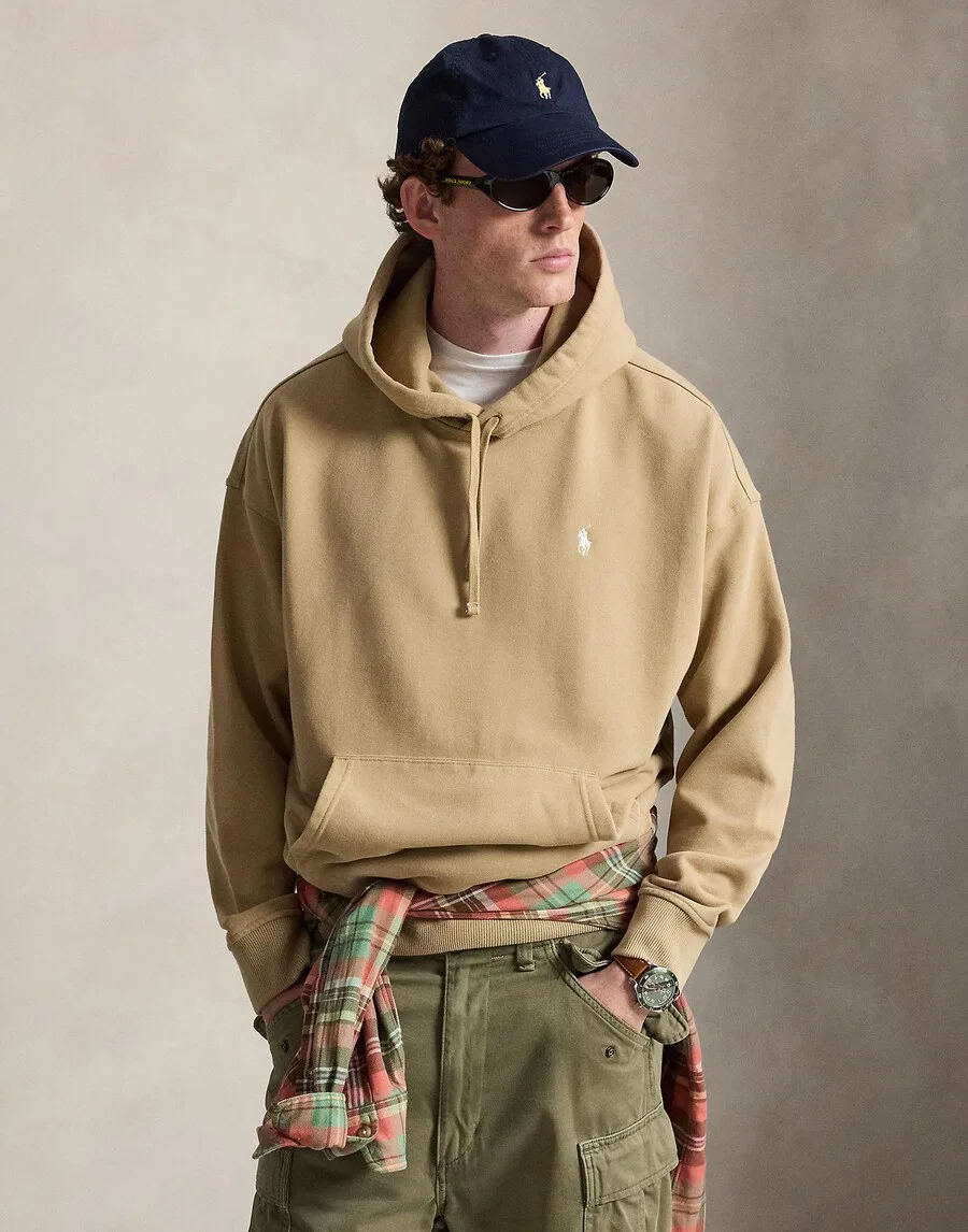 Толстовка Polo Ralph Lauren цвета хаки — фото 4