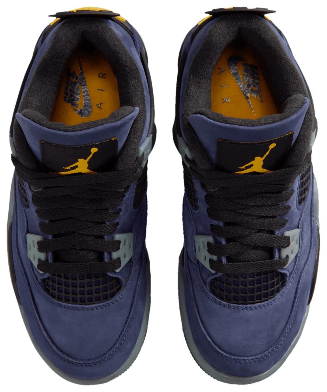 Кроссовки для мальчиков Air 4 Retro Jordan, фиолетовый/черный — фото 4