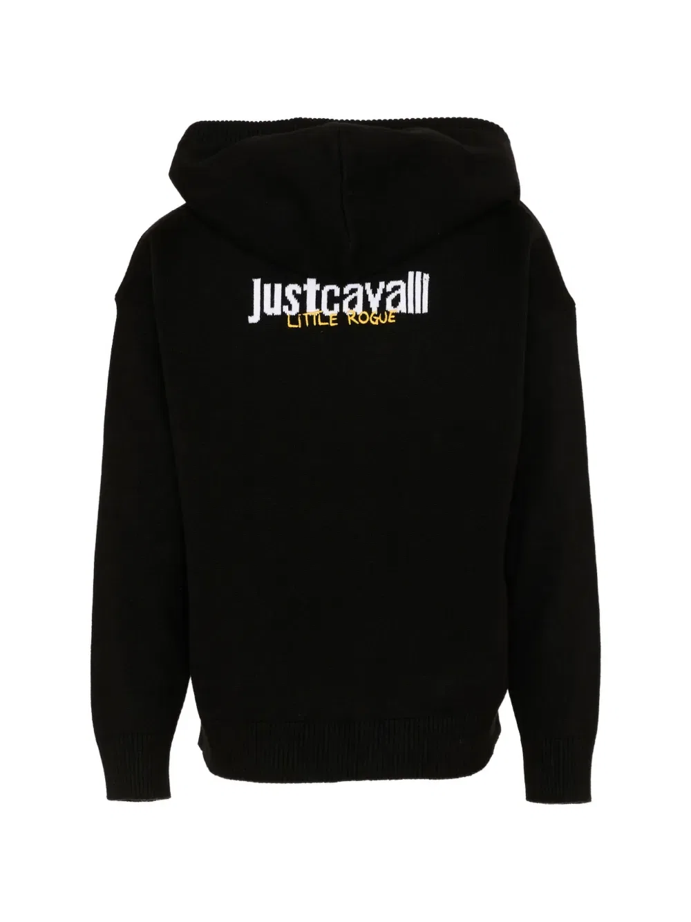 Толстовка на молнии Just Cavalli Kids, черный — фото 4