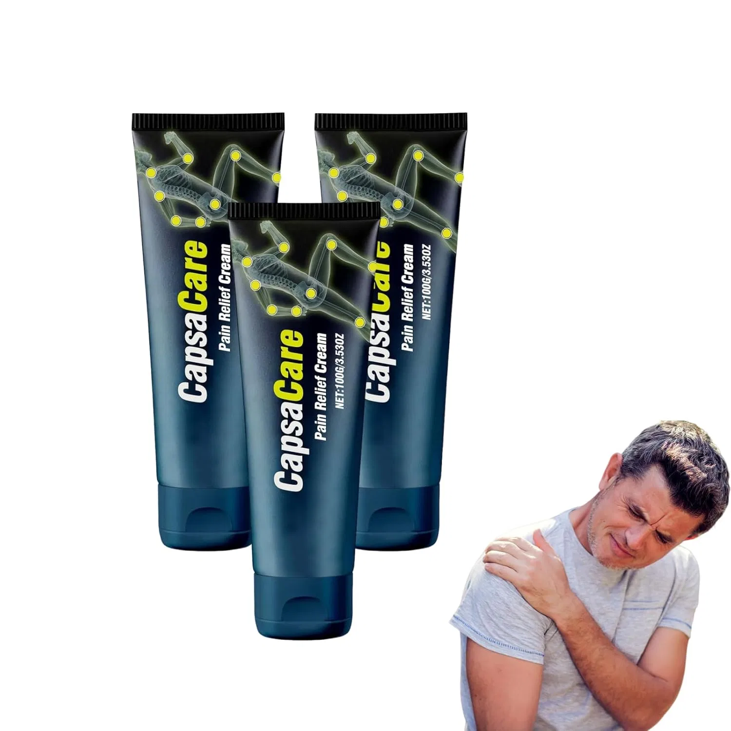 Крем для тела Targeted Comfort Cream, VKaoess, набор 3 шт., 100 г
