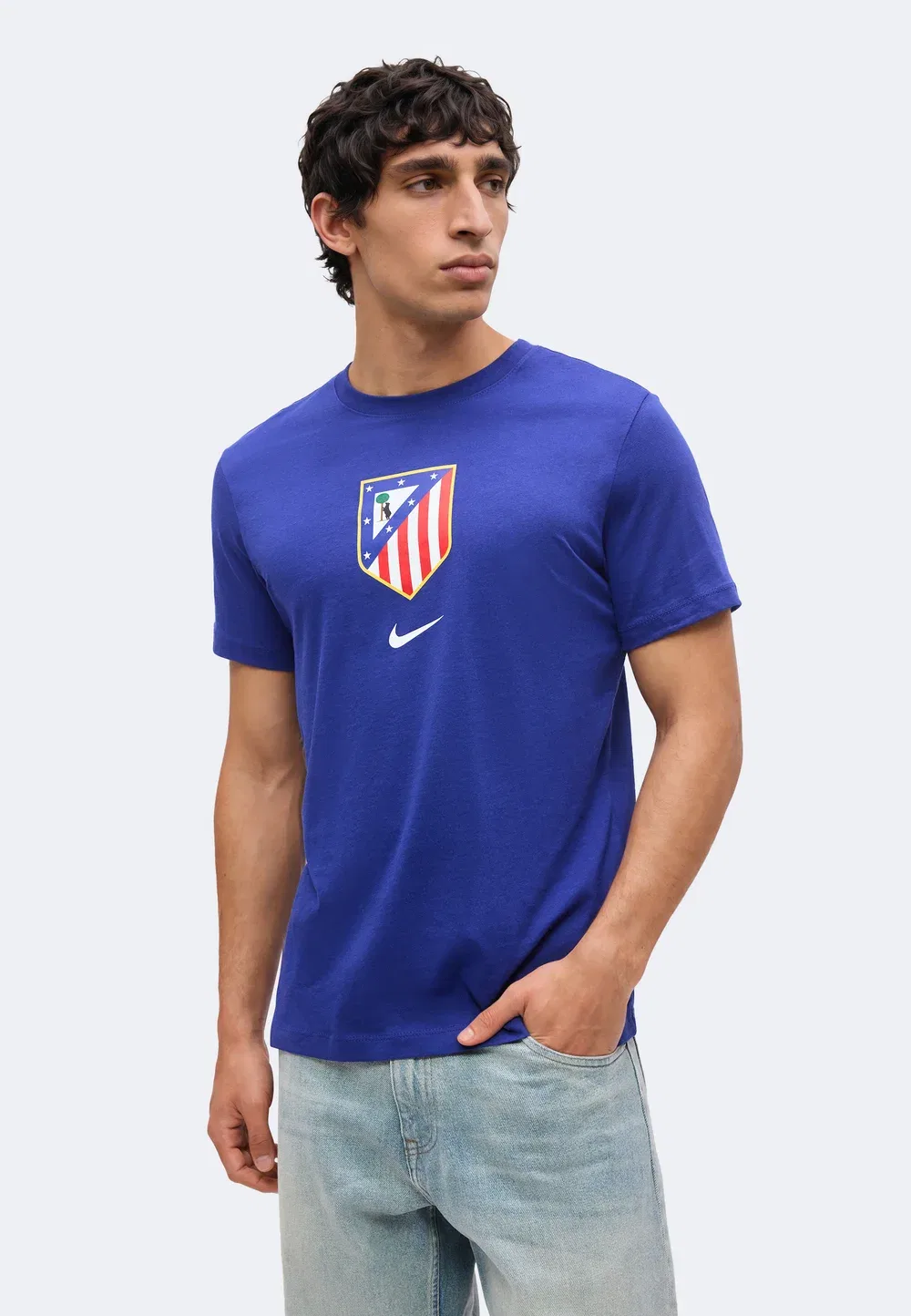 Футболка с эмблемой «Атлетико Мадрид» - клубная одежда Nike Performance, Deep Royal Blue — фото 4