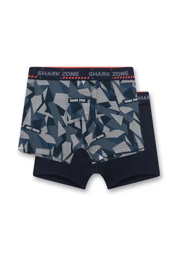 Комплект трусов с принтом 2 Pack Trunks Sanetta, blau, синий